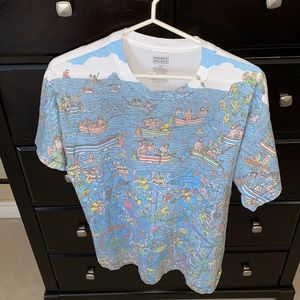 Men’s where’s Waldo shirt.